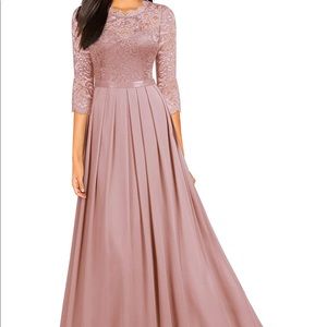 Pink Bridesmaids Dress